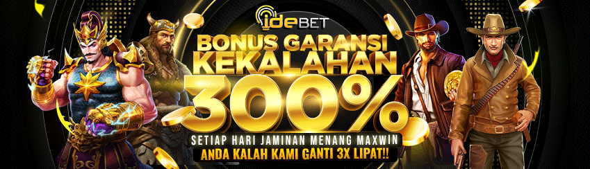 BONUS GARANSI KEKALAHAN UP 300% SETIAP HARI